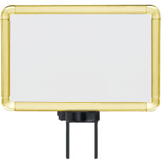 Lavi Industries 50-1130SH-GD Horizontal Swivel Mount Sign Frame 7 x 11 In. Gold Lavi Industries 50-1130SH-GD Horizontal Swivel Mount Sign Frame 7 x 11 In. Gold