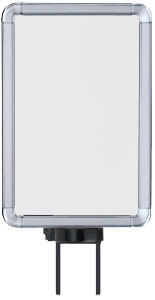Lavi Industries 50-1130SV-S-CL Vertical Swivel Mount Sign Frame 7 x 11 In. Chrome Lavi Industries 50-1130SV-S-CL Vertical Swivel Mount Sign Frame 7 x 11 In. Chrome