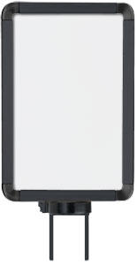 Lavi Industries 50-1130SV-S-MB Vertical Swivel Mount Sign Frame 7 x 11 In. Matte Black Lavi Industries 50-1130SV-S-MB Vertical Swivel Mount Sign Frame 7 x 11 In. Matte Black