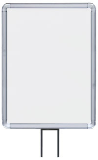 Lavi Industries 50-1131F7V-CL Vertical Fixed Mount Sign Frame 11 x 14 In. Chrome Lavi Industries 50-1131F7V-CL Vertical Fixed Mount Sign Frame 11 x 14 In. Chrome
