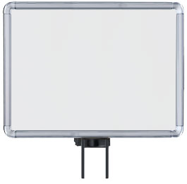 Lavi Industries 50-1131SH-CL Horizontal Swivel Mount Sign Frame 11 x 14 In. Chrome Lavi Industries 50-1131SH-CL Horizontal Swivel Mount Sign Frame 11 x 14 In. Chrome