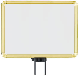 Lavi Industries 50-1131SH-S-GD Horizontal Swivel Mount Sign Frame 11 x 14 In. Gold Lavi Industries 50-1131SH-S-GD Horizontal Swivel Mount Sign Frame 11 x 14 In. Gold