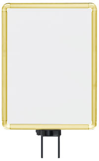 Lavi Industries 50-1131SV-S-GD Vertical Swivel Mount Sign Frame 11 x 14 In. Gold Lavi Industries 50-1131SV-S-GD Vertical Swivel Mount Sign Frame 11 x 14 In. Gold