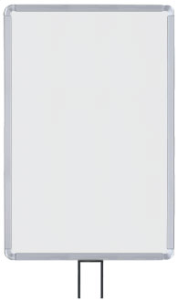 Lavi Industries 50-1134F12V-SA Vertical Fixed Mount Sign Frame 14 x 22 In. Satin Aluminum Lavi Industries 50-1134F12V-SA Vertical Fixed Mount Sign Frame 14 x 22 In. Satin Aluminum