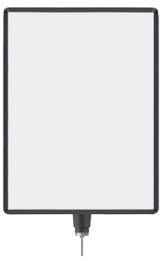 Lavi Industries 50-1136DV-MB Vertical Drum Top Traditional Post Sign Frame 22 x 28 In. Matte Black Lavi Industries 50-1136DV-MB Vertical Drum Top Traditional Post Sign Frame 22 x 28 In. Matte Black