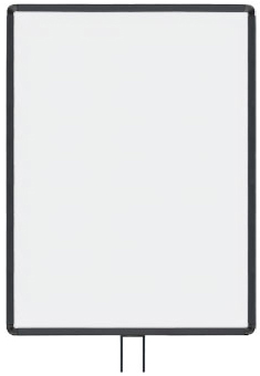 Lavi Industries 50-1136F7V-MB Vertical Fixed Mount Sign Frame 22 x 28 In. Matte Black Lavi Industries 50-1136F7V-MB Vertical Fixed Mount Sign Frame 22 x 28 In. Matte Black