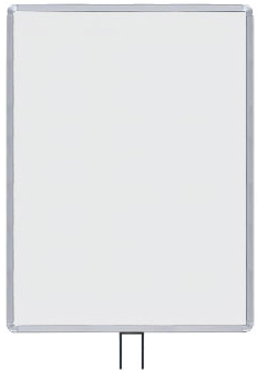 Lavi Industries 50-1136F7V-SA Vertical Fixed Mount Sign Frame 22 x 28 In. Satin Aluminum Lavi Industries 50-1136F7V-SA Vertical Fixed Mount Sign Frame 22 x 28 In. Satin Aluminum