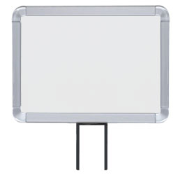 Lavi Industries 50-1141F7H-S-SA Horizontal Fixed Mount Sign Frame 8.5 x 11 In. Satin Aluminum Lavi Industries 50-1141F7H-S-SA Horizontal Fixed Mount Sign Frame 8.5 x 11 In. Satin Aluminum