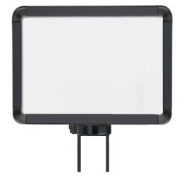Lavi Industries 50-1141SH-MB Horizontal Swivel Mount Sign Frame 8.5 x 11 In. Matte Black Lavi Industries 50-1141SH-MB Horizontal Swivel Mount Sign Frame 8.5 x 11 In. Matte Black