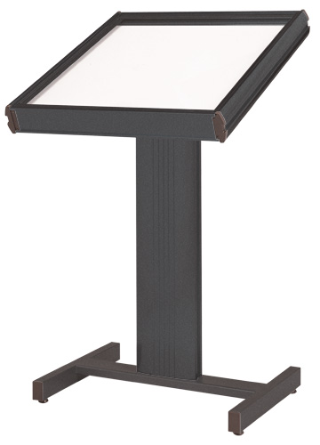 Lavi Industries 50-4541WB Directrac Podium Display Stand Standard Base - Wrinkle Black Lavi Industries 50-4541WB Directrac Podium Display Stand Standard Base - Wrinkle Black