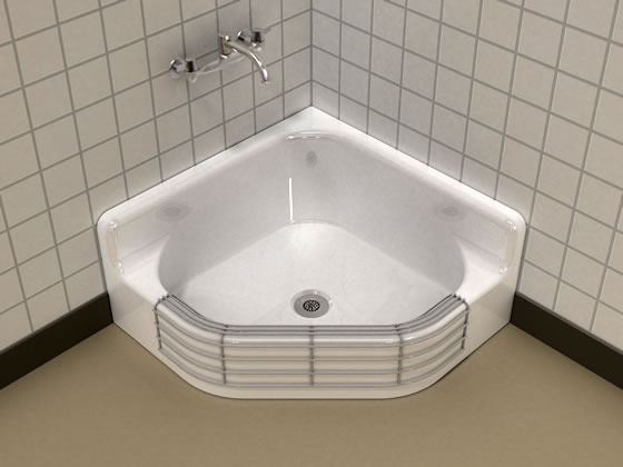 S-7033-70 Superius 28 X 28 In. Service Sink - White