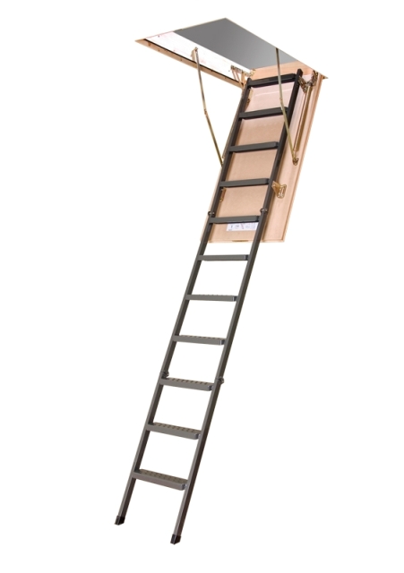 66869 Lms Metal Insulated Attic Ladder, 350lbs