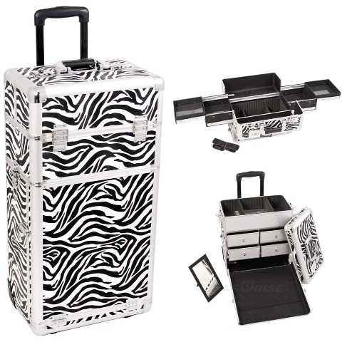 I3162zbwh Zebra Trolley Makeup Case