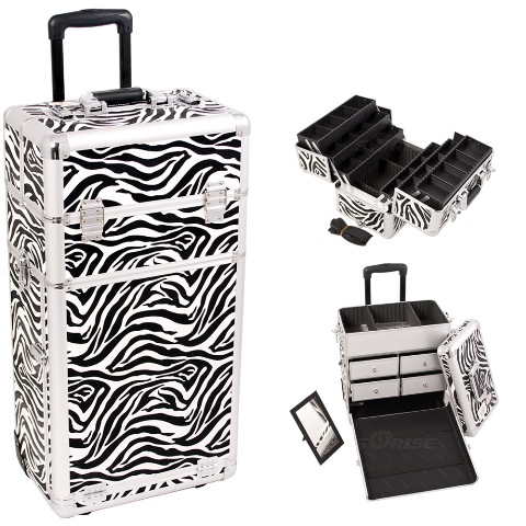 I3462zbwh Zebra Trolley Makeup Case