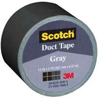 1005-gry-ip 1.5 In. X 5 Yd. Grey Cloth Tape