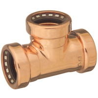 Elkhart Products Corp 10170855 Push Fit Tee Copperloc .50 In.