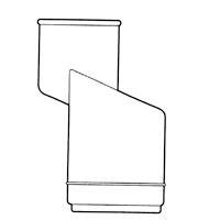 0364aa Downspout Adapter