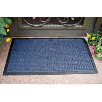 06abshe-11-3l Floor Mat Rubber 18 By 30 In., Blue