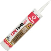 0856pr Lifetime Pro Adhesive Sealant, White, 10.1 Oz.