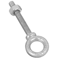 245126 Galvanished Forged Eye Bolt .37 X 2.5 In.