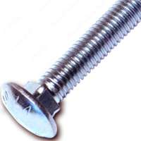 Midwest Fastener 1078 .31 By 2.5 Zinc Carriage Bolt