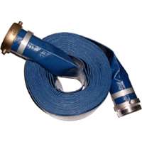 1147-4000-50-ce Discharge Hose Coupled Quick Connect - 4 In. By 50 Ft.