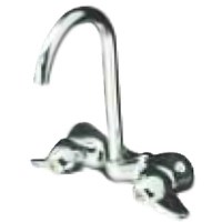 123-005 Two Handle Code Pattern Bath Faucet, .75 In.