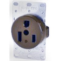 1254-box 50a 3wire Flush Grounding Receptacle