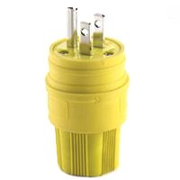 Cooper Wiring 14w47-k Grounded Watertight Plug