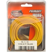 16-1-14 16 Gauge Primary Wire Yellow 24 Ft. Cd