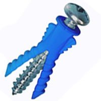 185s Anchor Plastic With Screw - 4- 6 X .87