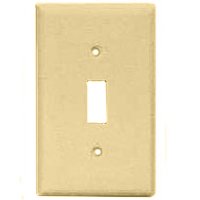 Cooper Wiring 2134v 1 Gang Ivory Switch Plate 10pack
