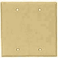 Cooper Wiring 2137v-box 2 Gang Standard Ivory Blank Plate