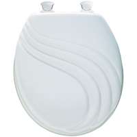 Bemis 27ec-000 Toilet Seat Round Swirl White