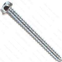 Midwest Fastener 2930 8 X 2 In. Tap Slotted Hex Zinc Screw