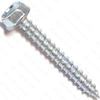 Midwest Fastener 2939 10 X 1.5 In. Tap Slotted Hex Zinc Screw