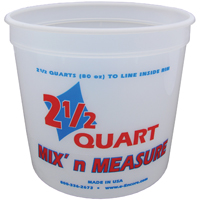 300344 Mix-n-measure Container 2.5 Quart