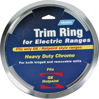 313 8 In. Electrical Range Trim Ring Chrome