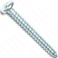 Midwest Fastener 3180 Screw Tapping Zinc Comb 8 X 1.5 In.