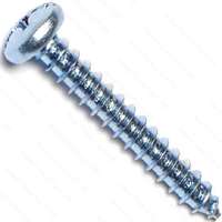 Midwest Fastener 3202 Screw Tapping Zinc Comb 12 X 1.25 In.