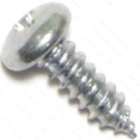 Midwest Fastener 3238 Zinc Plated Tapping Screw 8 X .5 In.