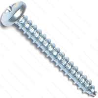 Midwest Fastener 3252 Zinc Plated Tapping Screw 10 X 1.5 In.