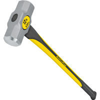 32906 34 In. Fiber Glass Handle Sledge Hammer 12 Lbs.