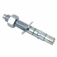 Midwest Fastener 4125 Wedge Anchors Zinc Plated .37 X 3.75