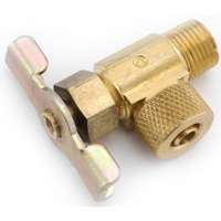 Anderson Metal 50873-0402 Brass Angle Needle Valve .25 X .12 In.