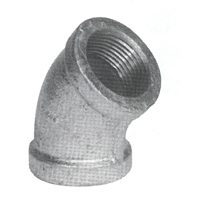 510-210bc Galvanized Elbow Pipe Fitting 3 In.