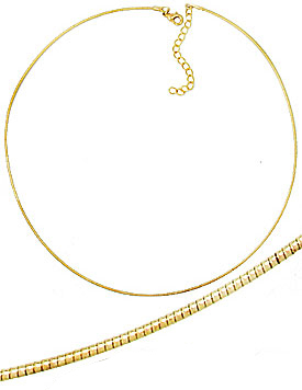 Ome180y Omega Necklace Yellow Gold Chain