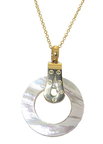 692-020-p-2180 Stainless Steel Screw Pendant With Chain