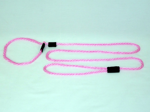 P20406hotpink Small Dog Slip Leash 0.25 In. Diameter By 6 Ft. - Hot Pink