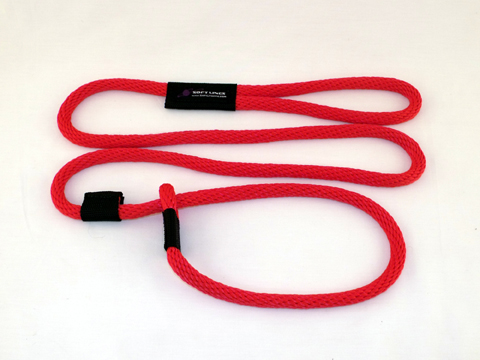 P20606red Dog Slip Leash 0.37 In. Diameter By 6 Ft. - Red